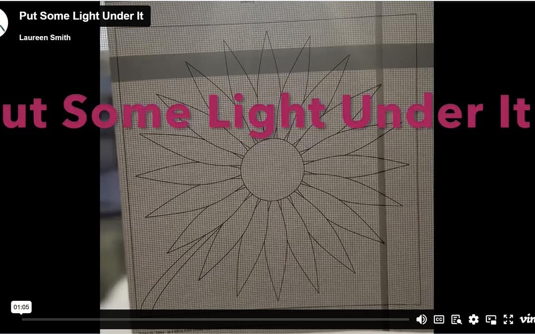 Put a Light Under It