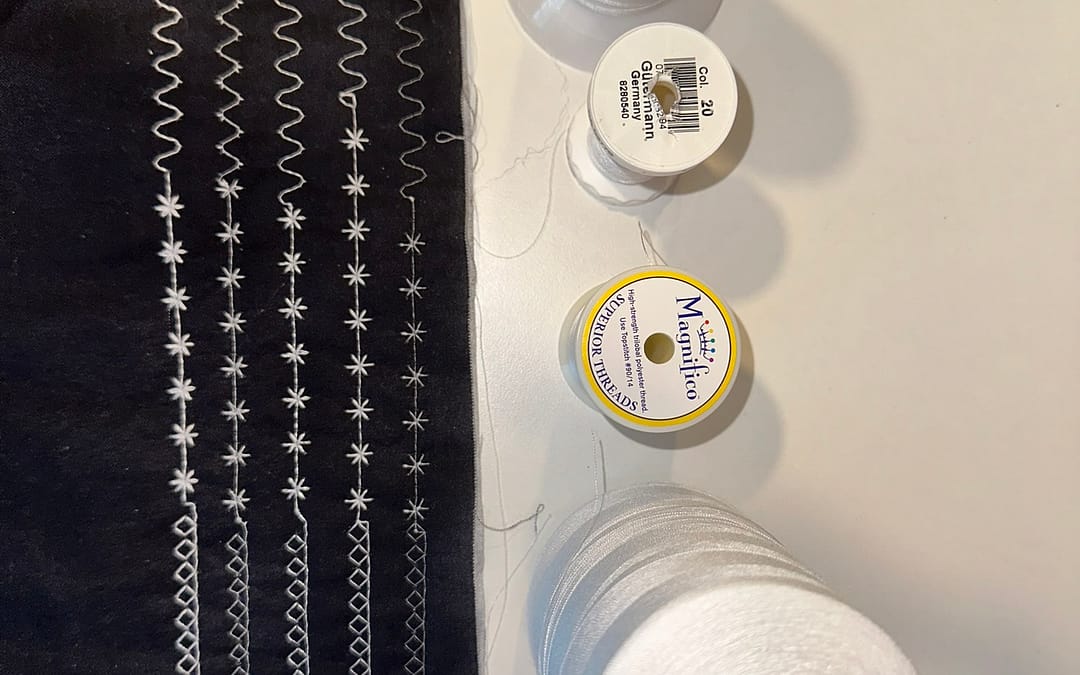 Choosing Thread Size – Blended to Bold