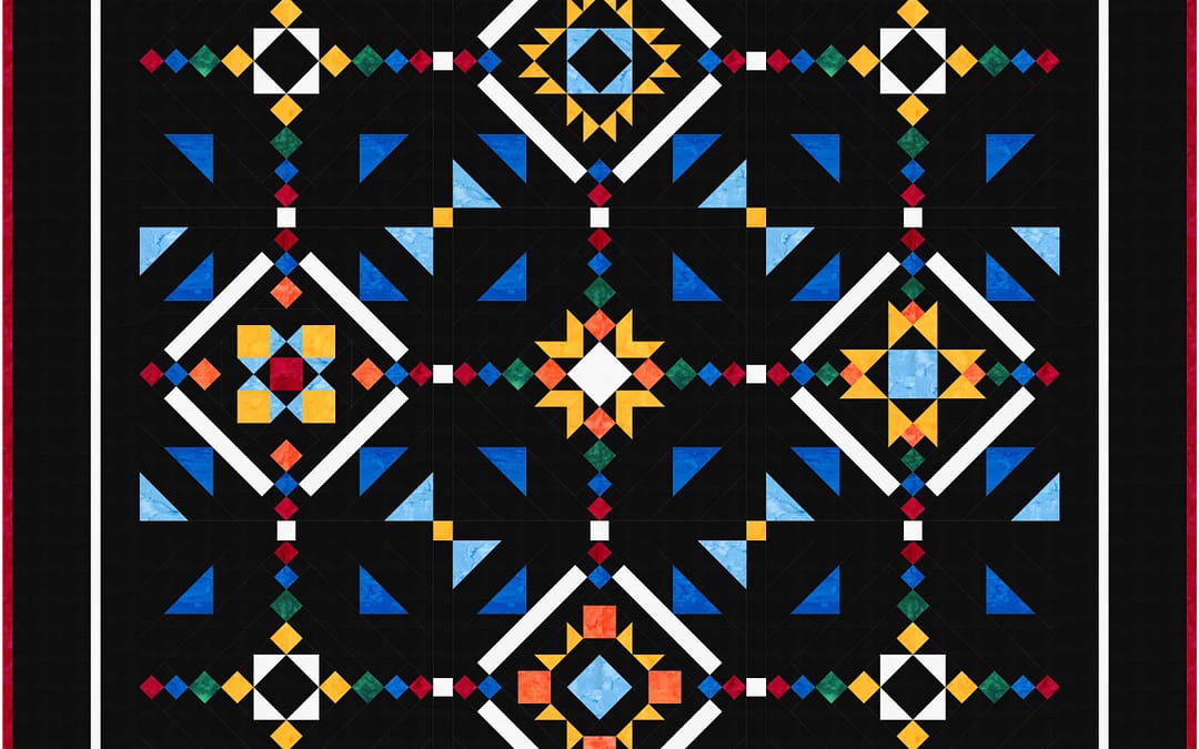 Northern Slopes: A Quilt Designed to Cruise to a Finish