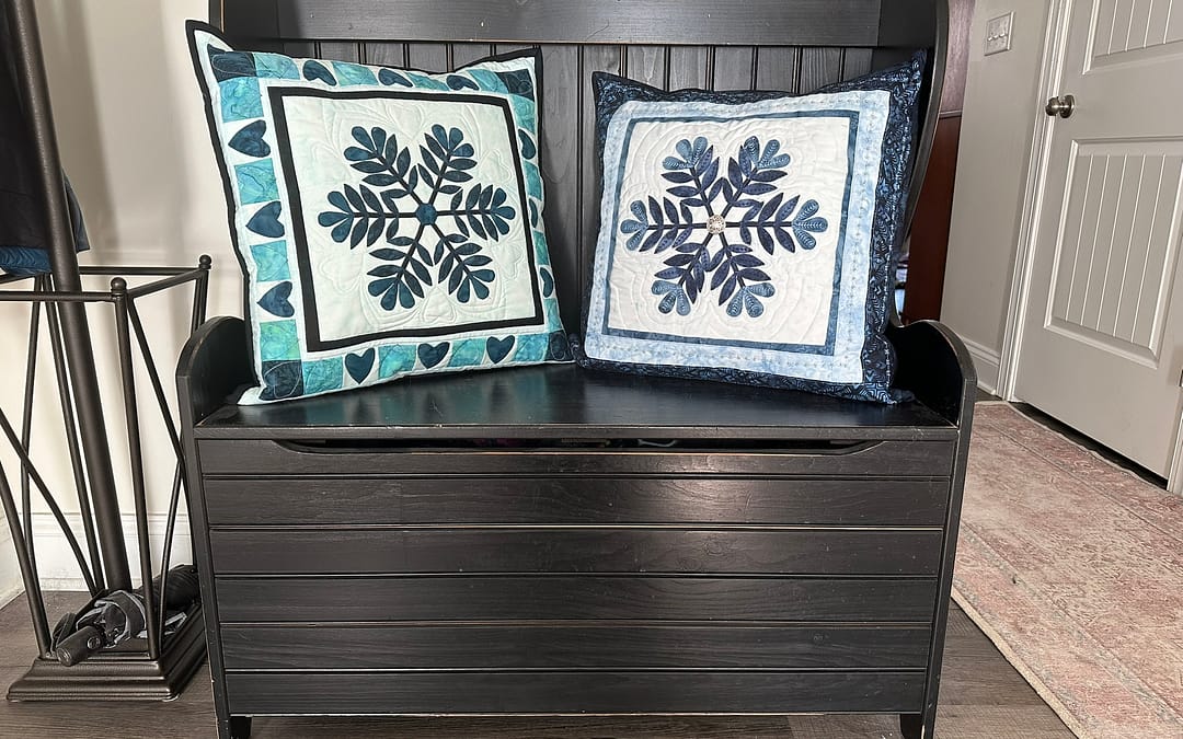 Two Ways to Finish Frosted Branches