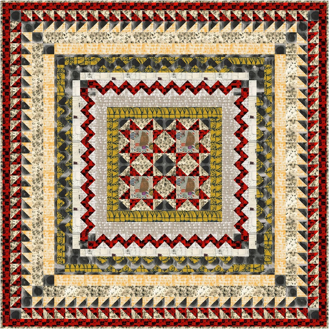 Random Borders | Tourmaline & Thyme Quilts