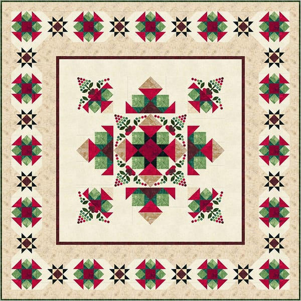 Raspberry Roundabout Quilt Along