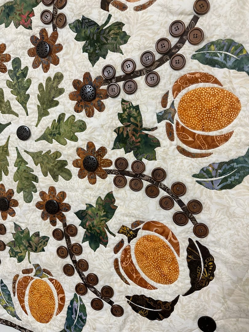 Harvest Medallion – Close-up