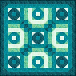 Hugs and Kisses - Copyright Tourmaline & Thyme Quilts, 2020